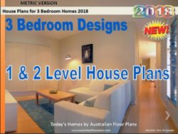 3 Bedroom house plans Design Book
