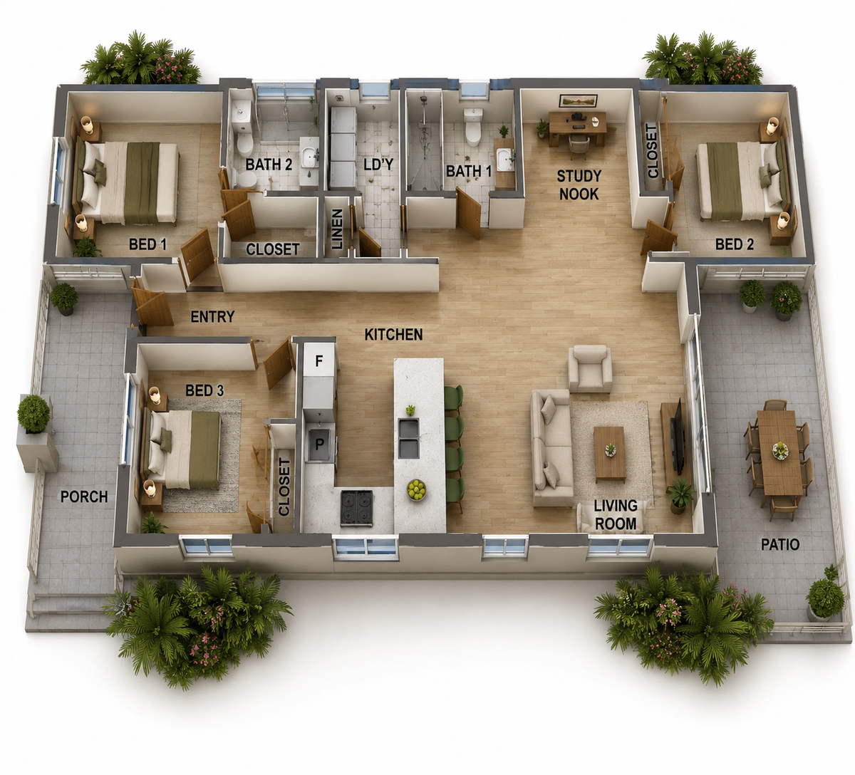 163NBWH Narrow Lot House Plan | 3 Bedroom Modern Urban Home Design | Build Cost Planning Pack | 150.7 m² (1,627 Sq Ft)