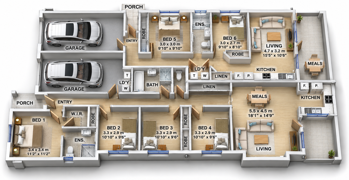 246DU Duplex Concept & Modification Starter Pack | 4 Bedroom + 2 Bedroom-Ask the Builder: