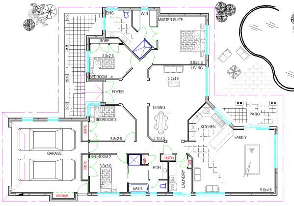 Australian Houses 4 Bedroom Federation Style! House