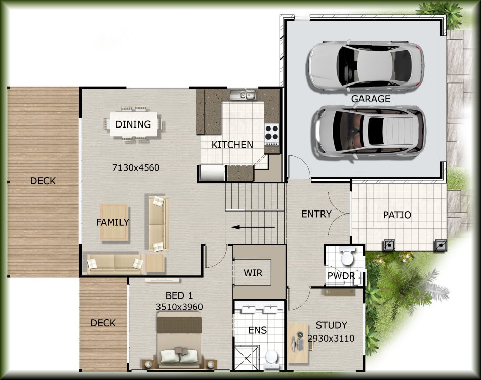 Builders Sloping Land Hill House Floor Plans Idea Real Estate