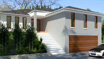 4 Bed + Garage Under Design:220 Slope