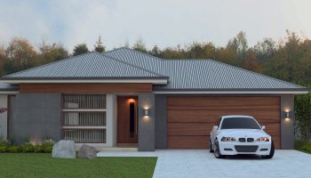 4 Bedroom + Alfresco Plan:265.5SP Hip Roof