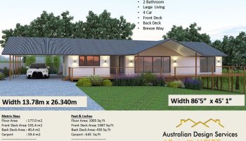 4 Bedroom House Plan- 378 m2