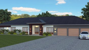 4 Bedroom + Study Acreage Plan:395GR