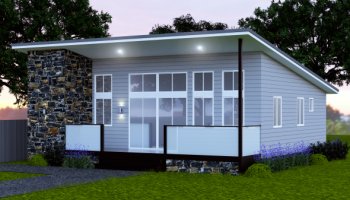 2 Bed small house plan