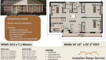 3 Bedroom granny flat