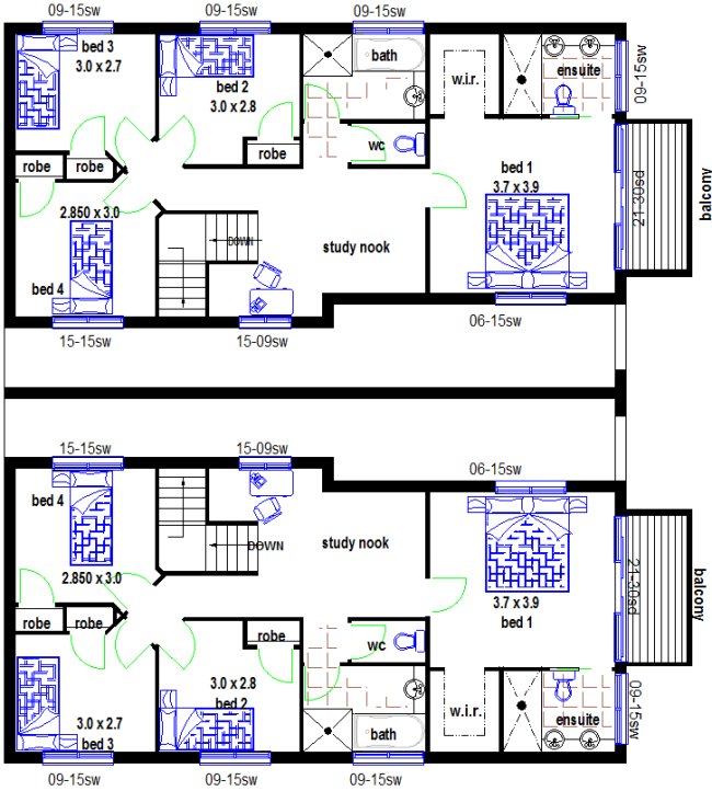 upper townhouse