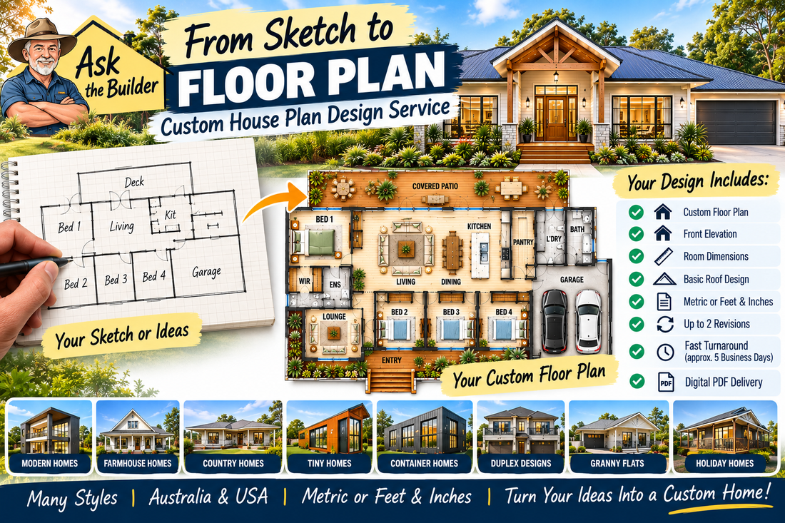 Ask the Builder: From Sketch to Floor Plan – Start Your Custom House Design