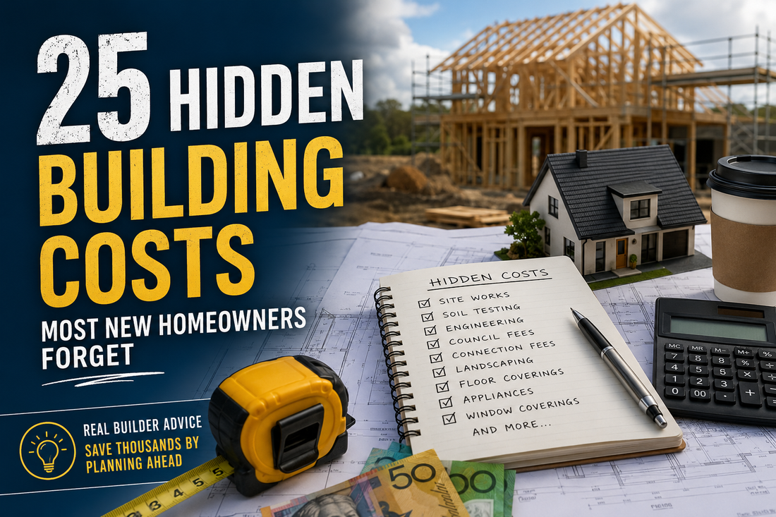 25 Hidden Building Costs Most New Homeowners Forget