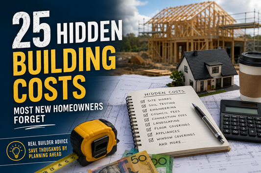 25 Hidden Building Costs Most New Homeowners Forget