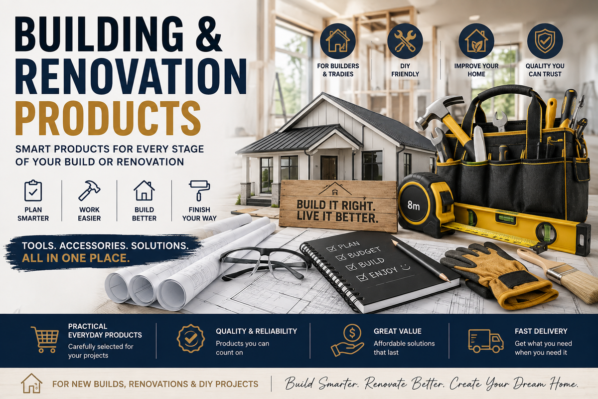 Building & Renovation Products-Build smarter. Renovate better. Create a home you'll love.