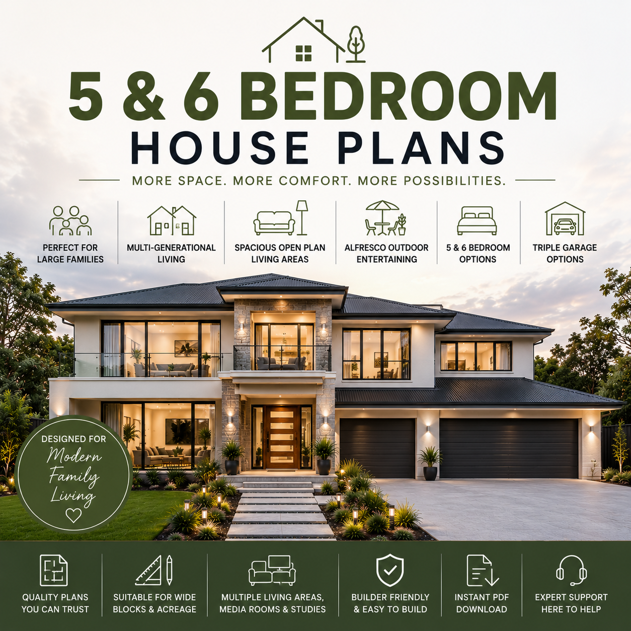 large home plans