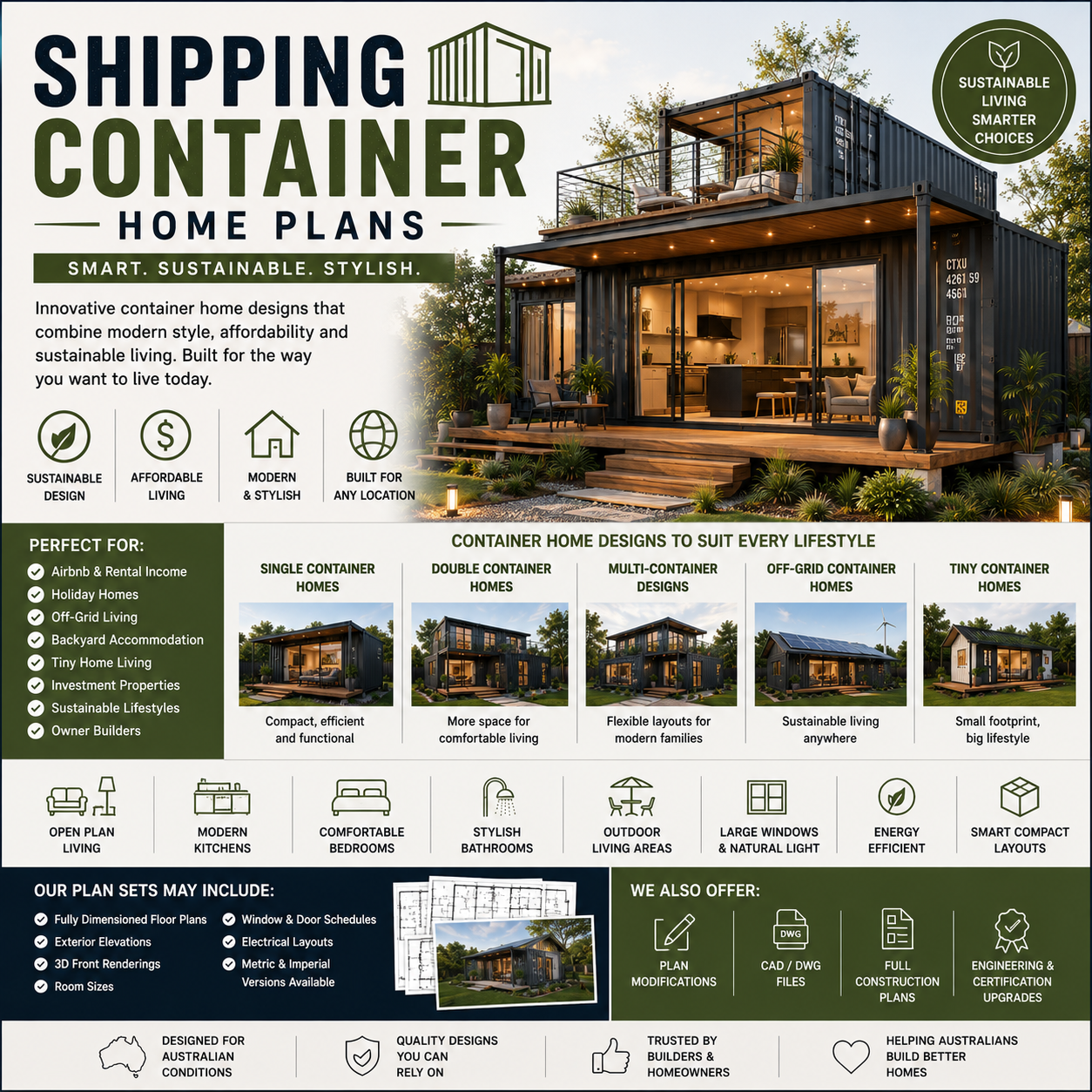 cargo homes- container plans