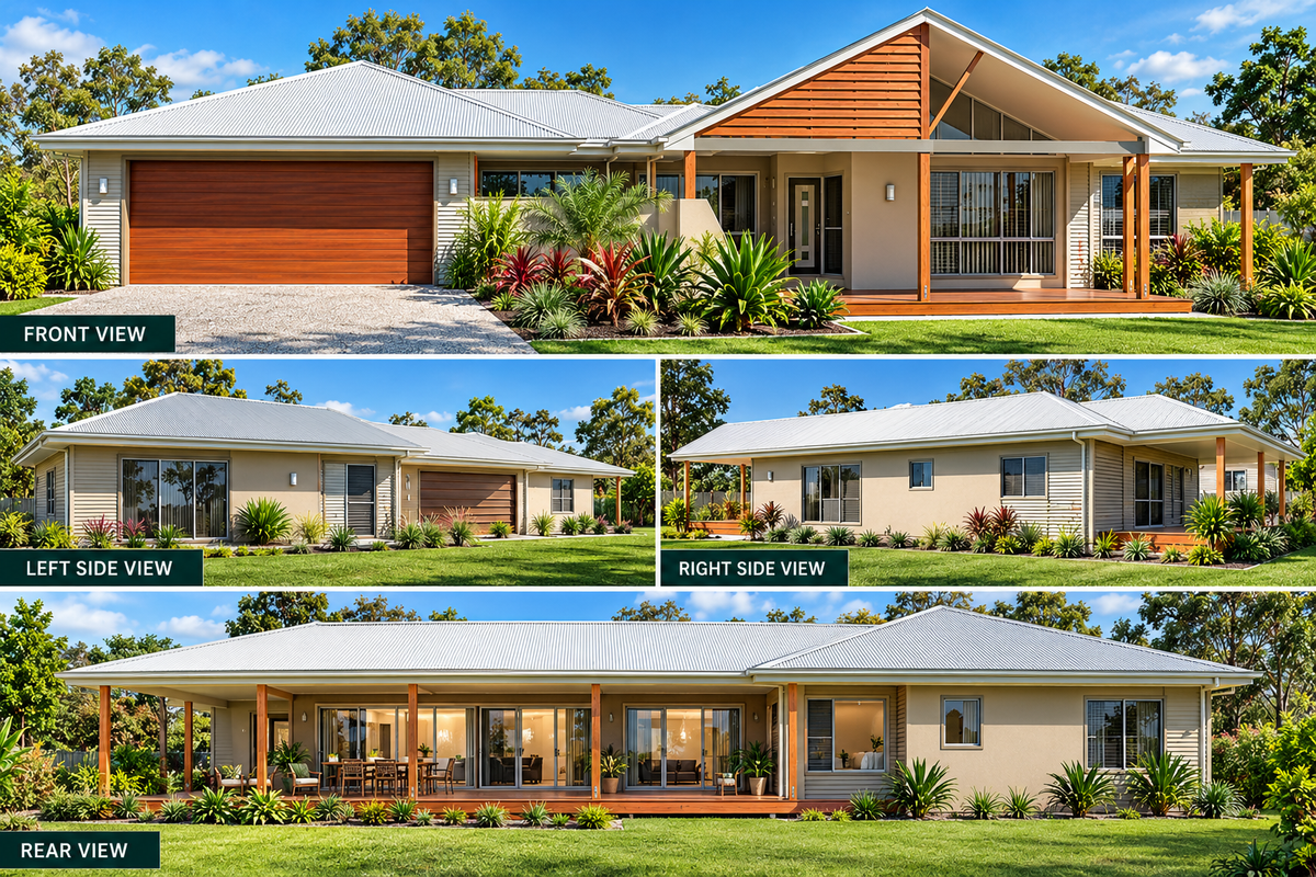 198KR Australian Homestead | 4 Bedroom Country House Plan | 270.22 m² (2,909 Sq Ft)