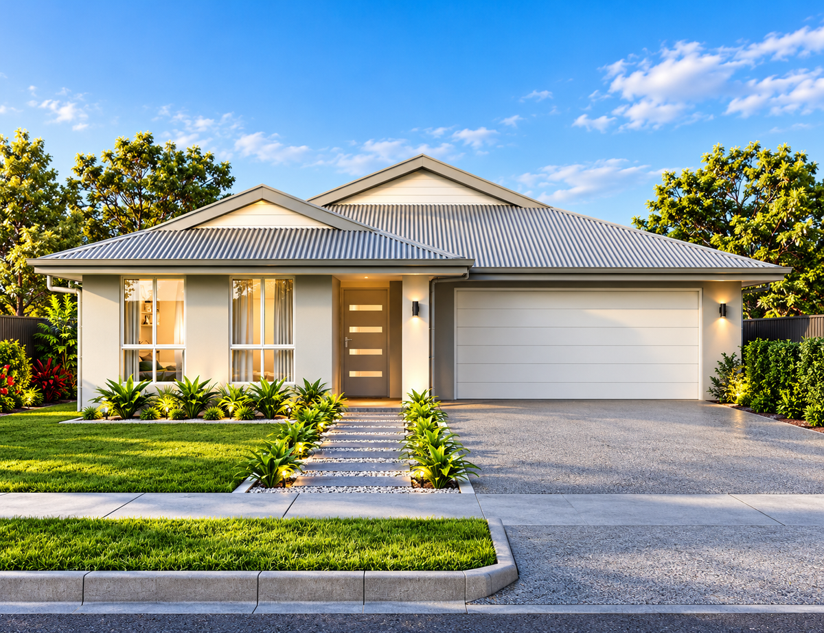 233.1 Dutch – Modern 4 Bedroom House Plans |  4 Bedrooms | 4 Ensuite Bathrooms | Double Garage | Single Storey | 233.13m² (2,507 sq ft)