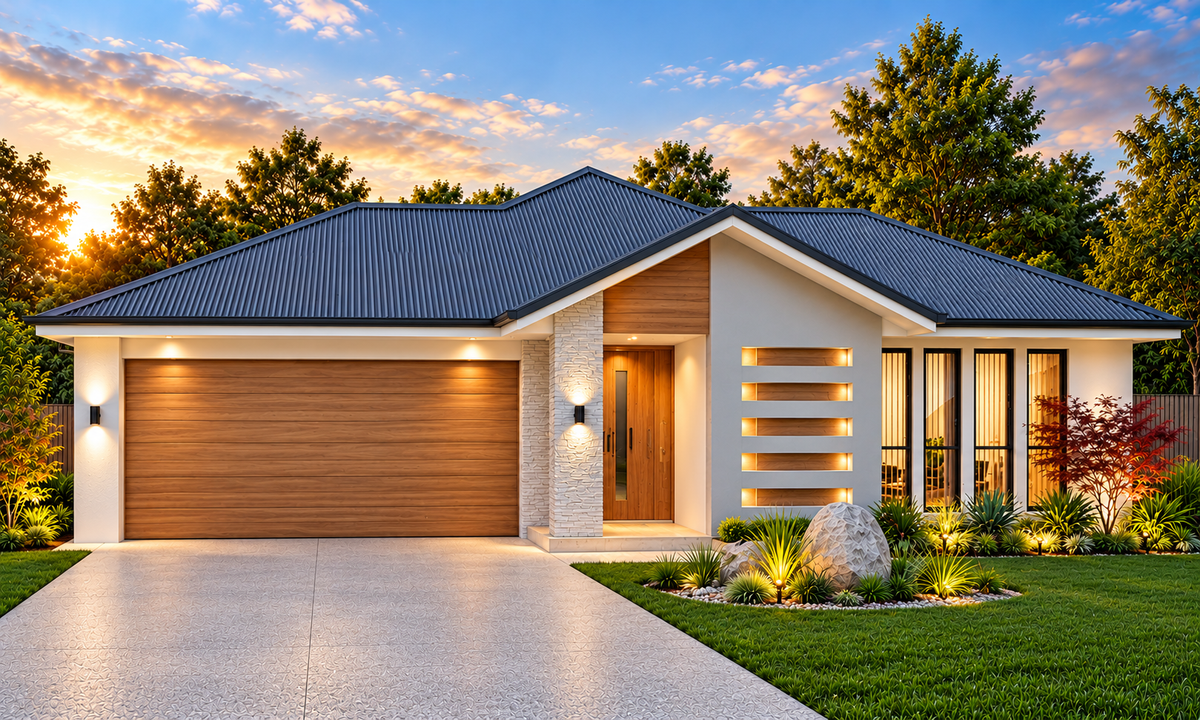 5 Bedroom House Plans | Modern Country Farmhouse | 2800 Sq Ft Single Storey Home Plan | Gable Roof Design | Digital PDF Download