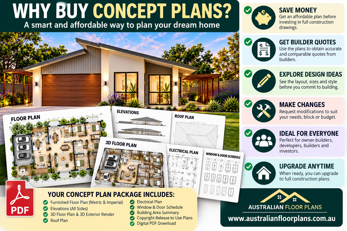 5 Bedroom Duplex House Plan – 312.9 DU | Modern Dual Key Skillion Roof Design | 3,368 Sq Ft
