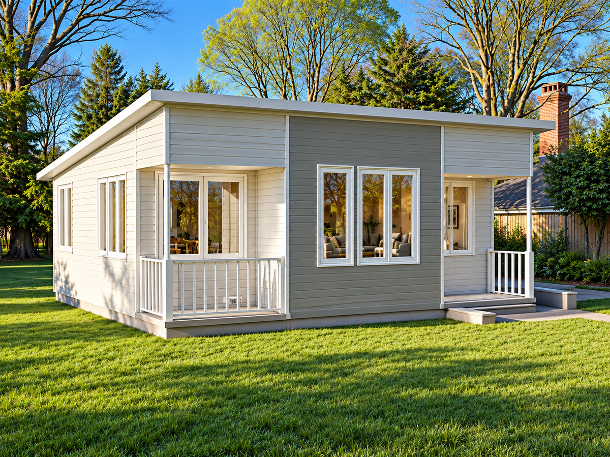 Texas Ranch 33 – 2 Bedroom Tiny House Plans-Compact Ranch Home Design ...