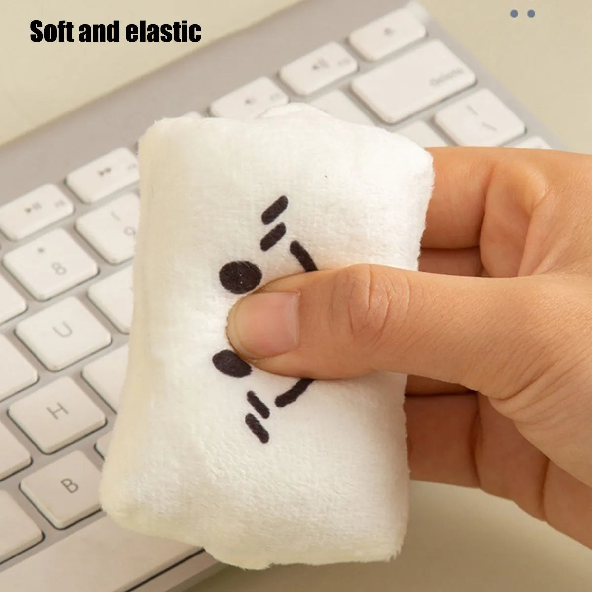1 Pc Franky Fleece Mouse Pad, Wrist Guard, and Cute Wrist Pillow Are Perfect as Gifts for Office Workers