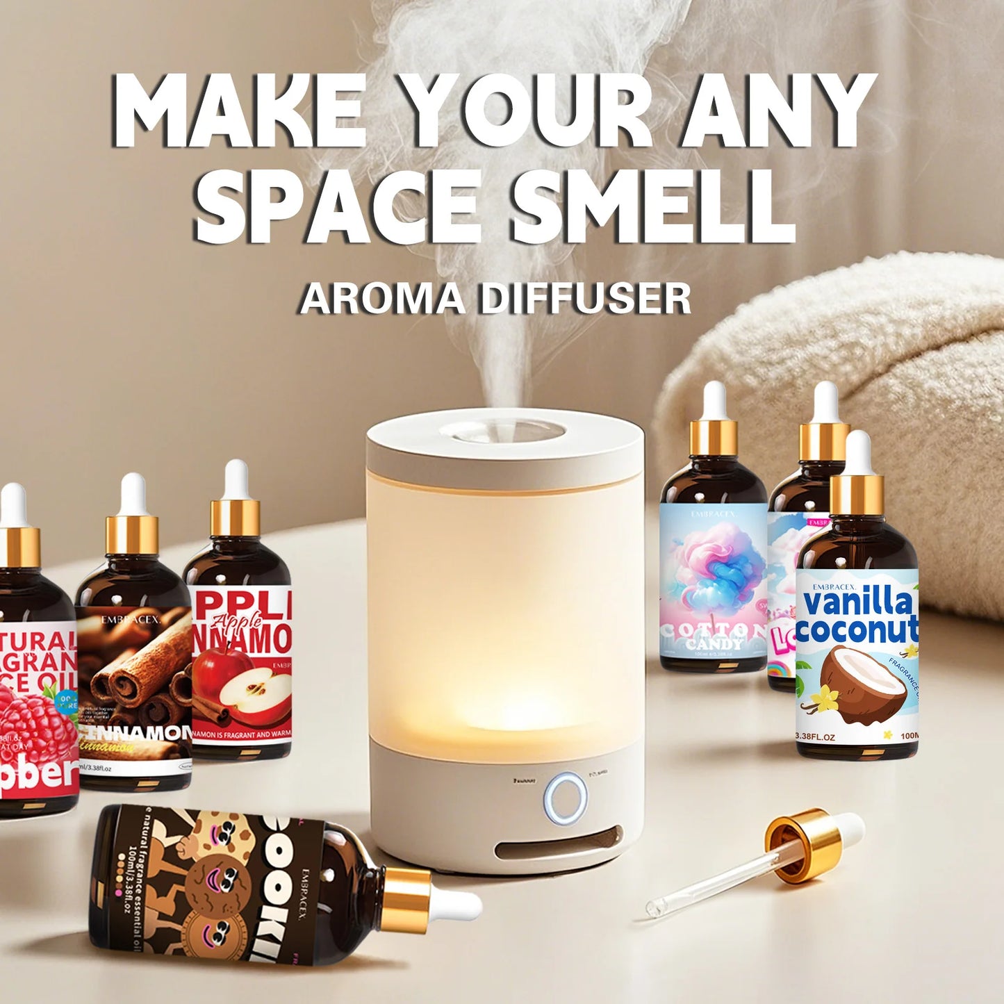 38 Type 100ml Essential Oil Aromatherapy Oils Fragrance Funny Gift Christmas Gift For Women Alcohol-Free