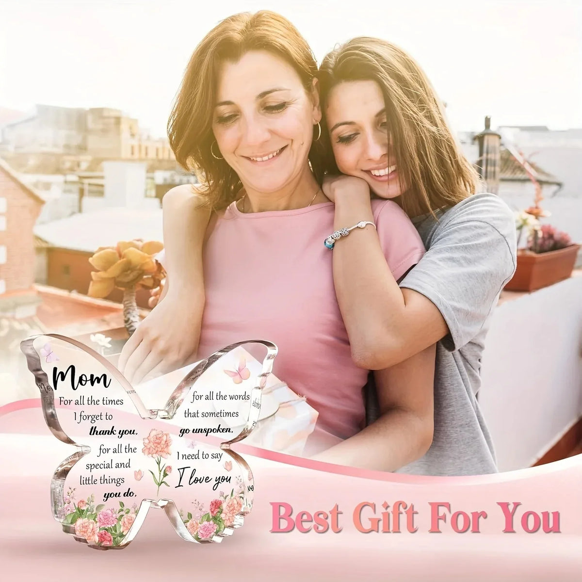 Gifts for Mom Delicate Birthday Gifts for Mom from Daughter Son Heartwarming Mom Birthday Gift Thanksgiving Mothers Day for Mom