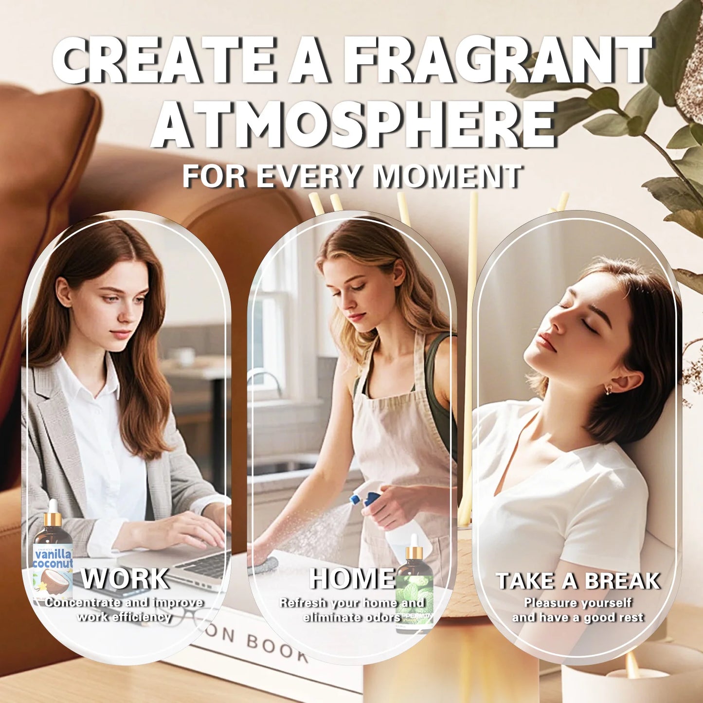 38 Type 100ml Essential Oil Aromatherapy Oils Fragrance Funny Gift Christmas Gift For Women Alcohol-Free