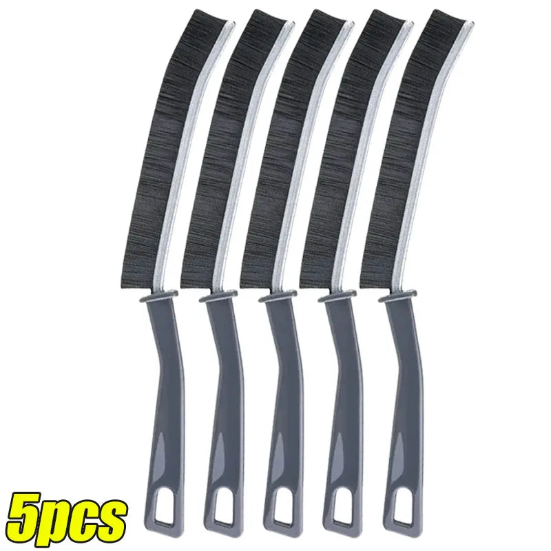 Bathroom Kitchen Gap Cleaning Brush Durable Grout Hard Bristle Long Handle Cleaner Brush for Tile Gaps Window Frames Door Track