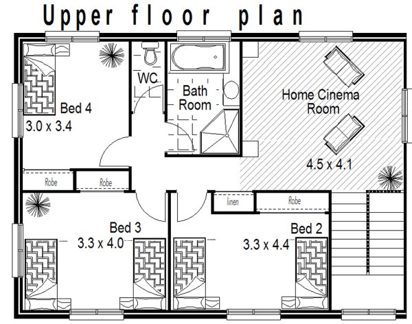 Featured image of post 8 Bedroom House Plans Australia : Six bedrooms in the main house with two bedrooms in the apartment below, this house could be a bed and breakfast or college dormitory.