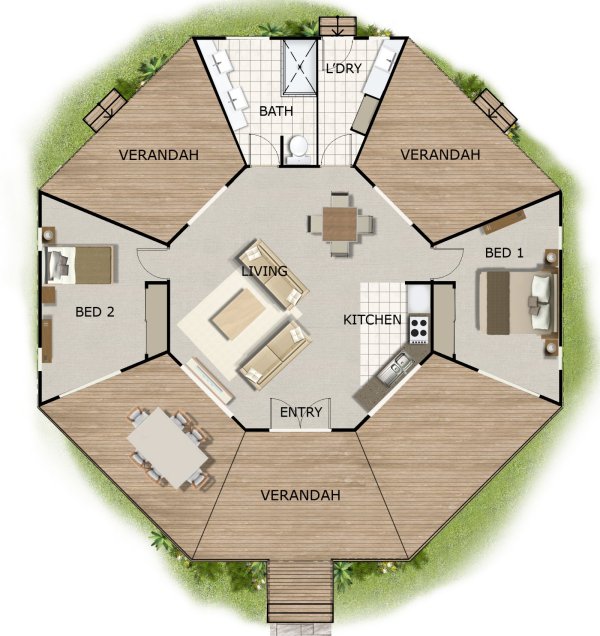 FREE HOUSE PLAN 2 bedroom 2 bed house design house 