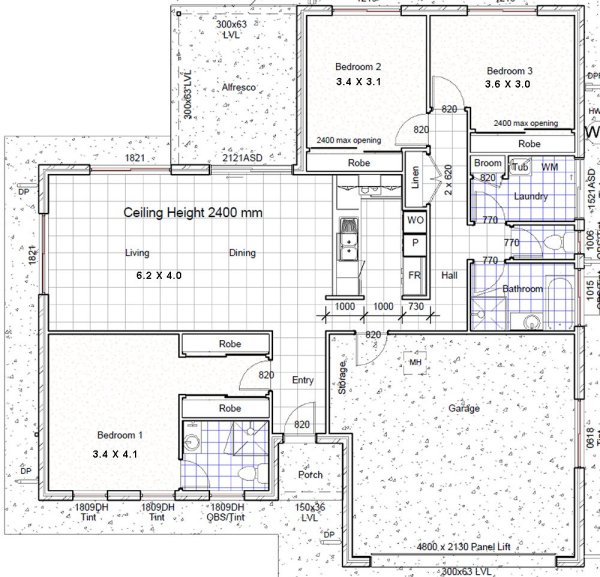 New 3 Bedroom Small Lot House Plan 182 Sb Three Bedroom House Plans See Our New Free Plans Raised House Plans House Plans On Timber Floor Modern Country House Plans Plus Many