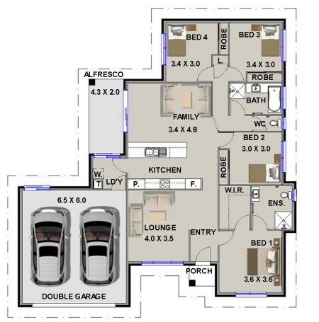 family home 4 bedroom