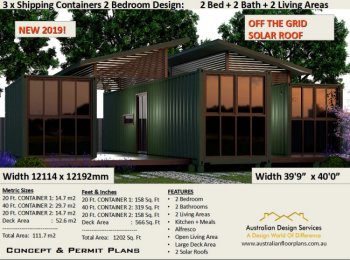 Ship Container Home Plan: 56.2