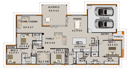 kit homes 4 bedroom