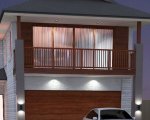 Narrow Design 2 level home